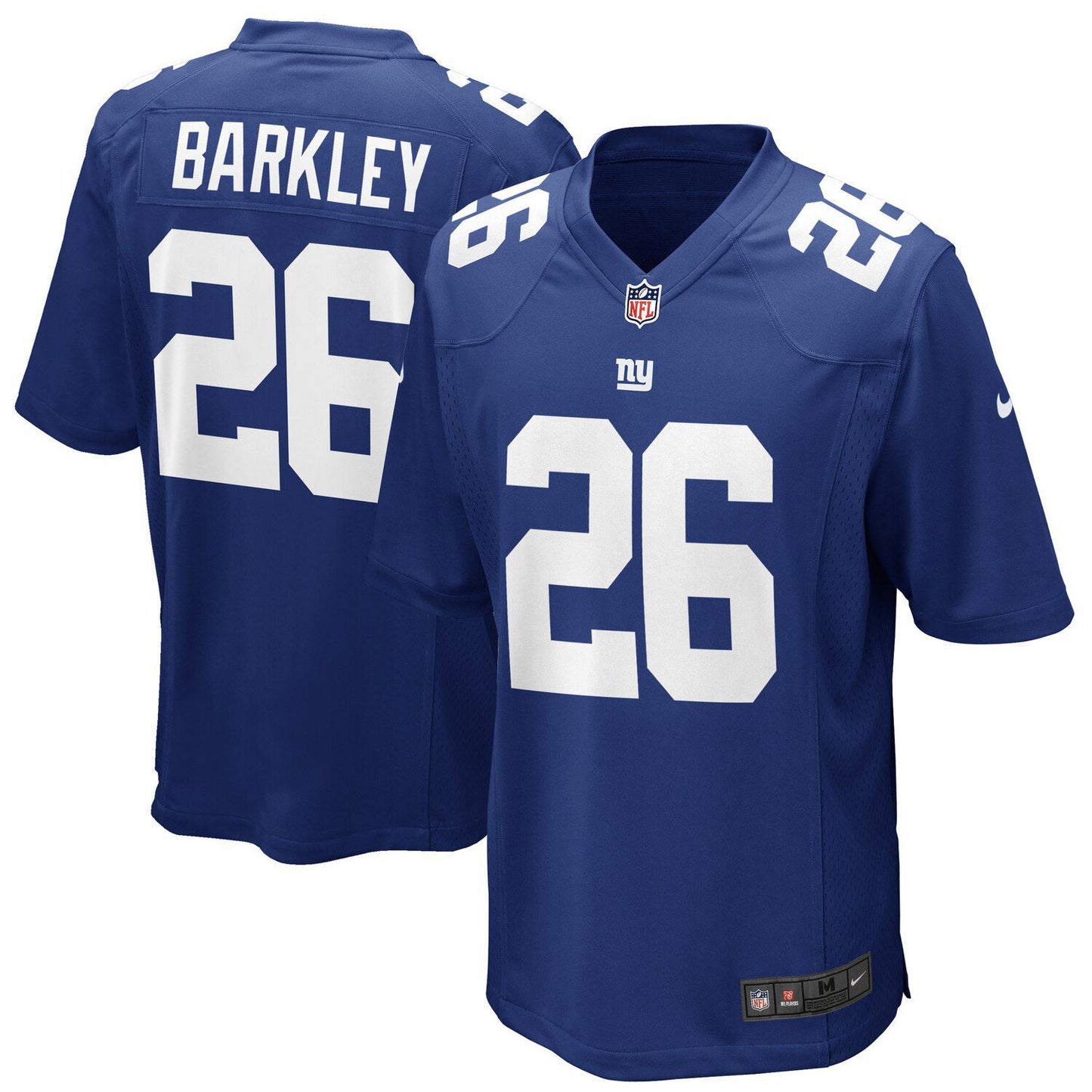 Youth Nike Saquon Barkley Royal New York Giants Game Jersey