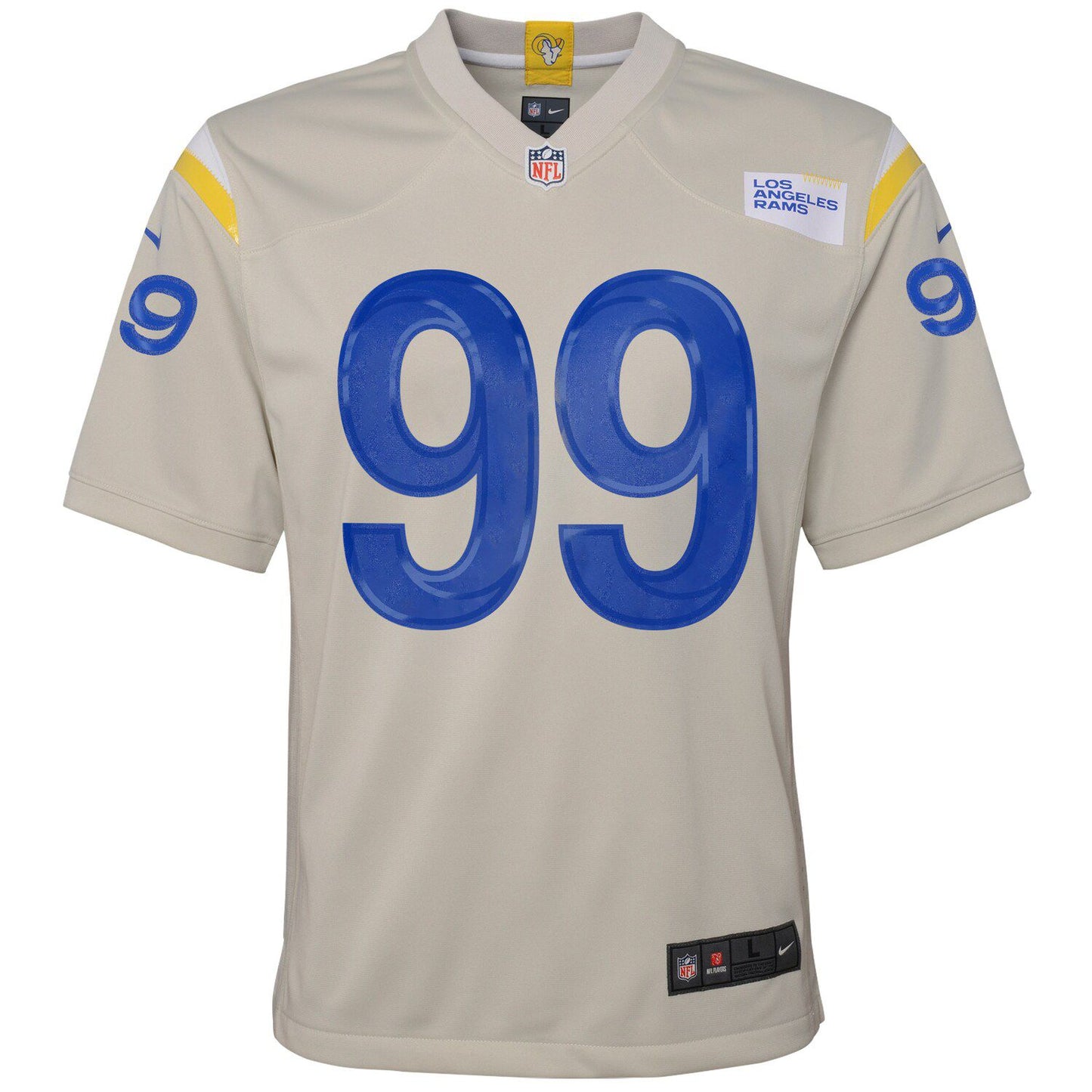 Youth Nike Aaron Donald Bone Los Angeles Rams Game Jersey