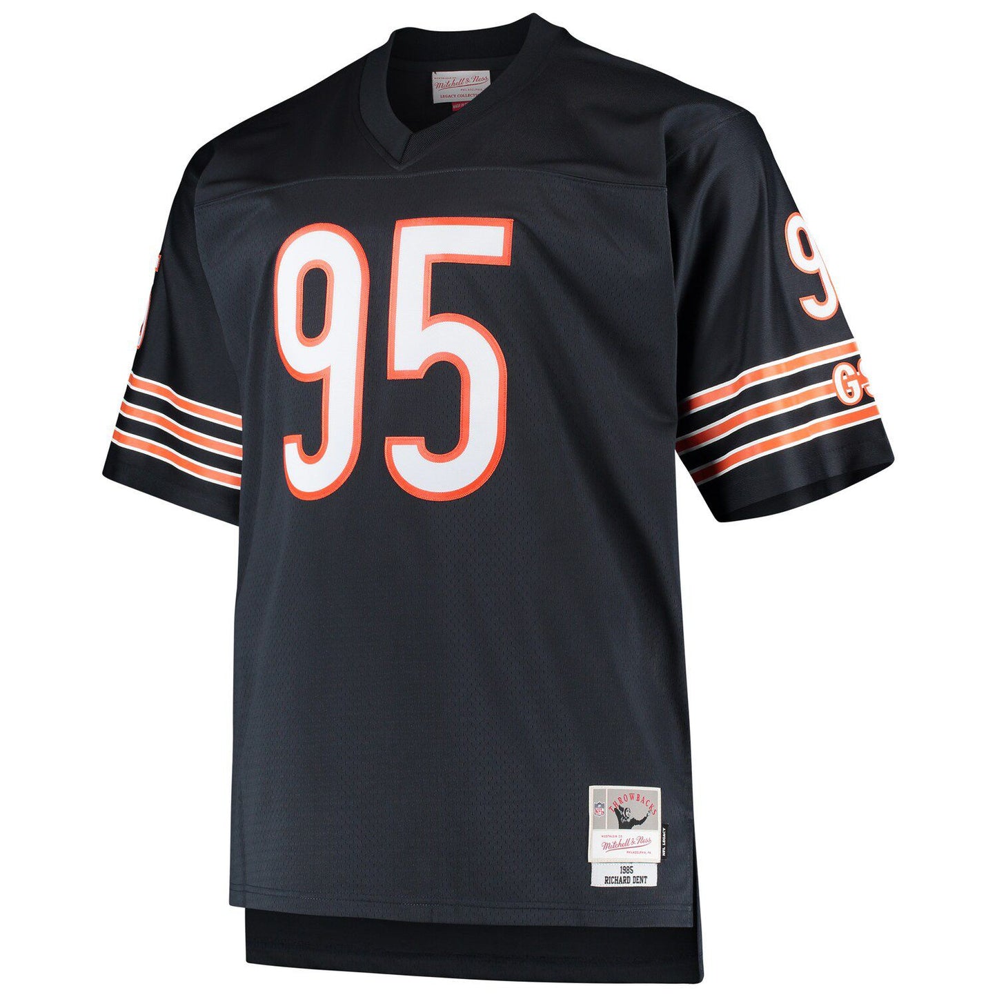 Men's Mitchell & Ness Richard Dent Navy Chicago Bears Big & Tall 1985 Retired Player Replica Jersey