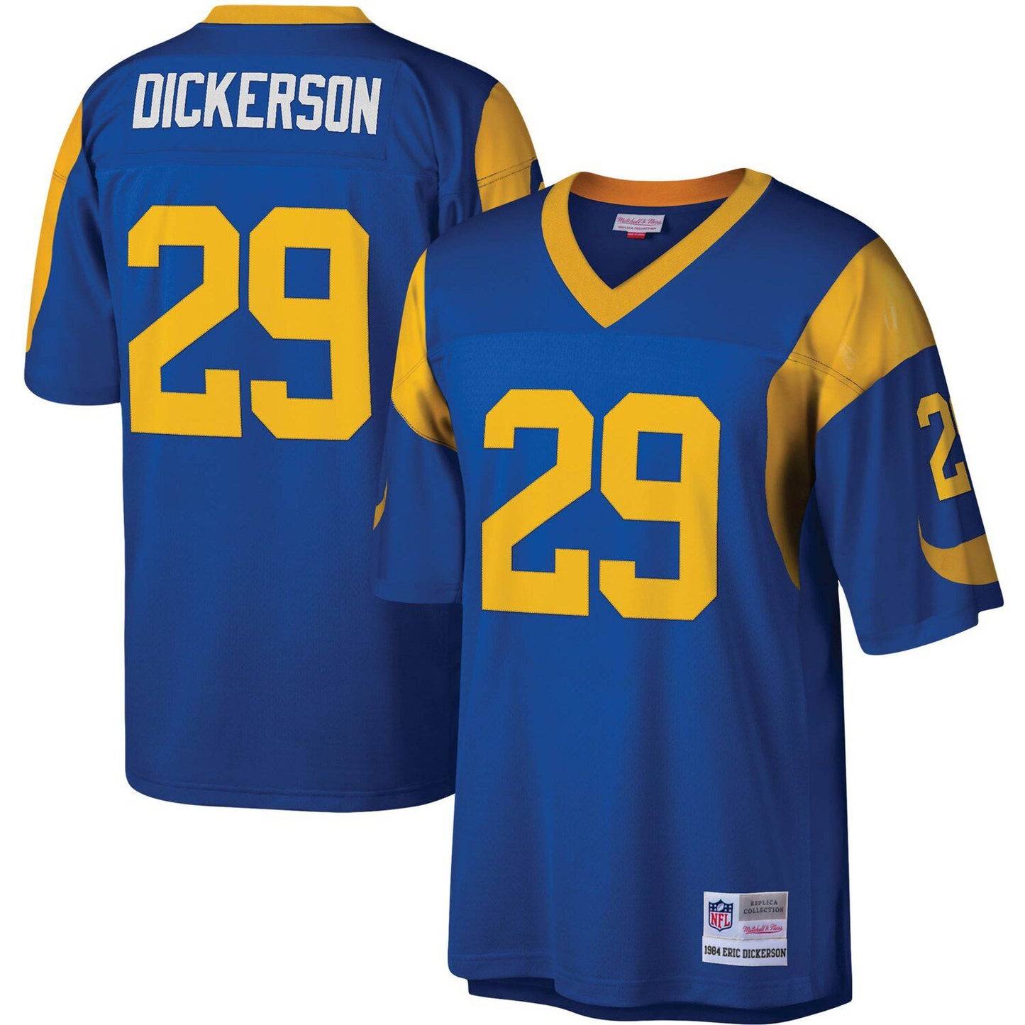 Men's Mitchell & Ness Eric Dickerson Royal Los Angeles Rams 1984 Legacy Replica Jersey