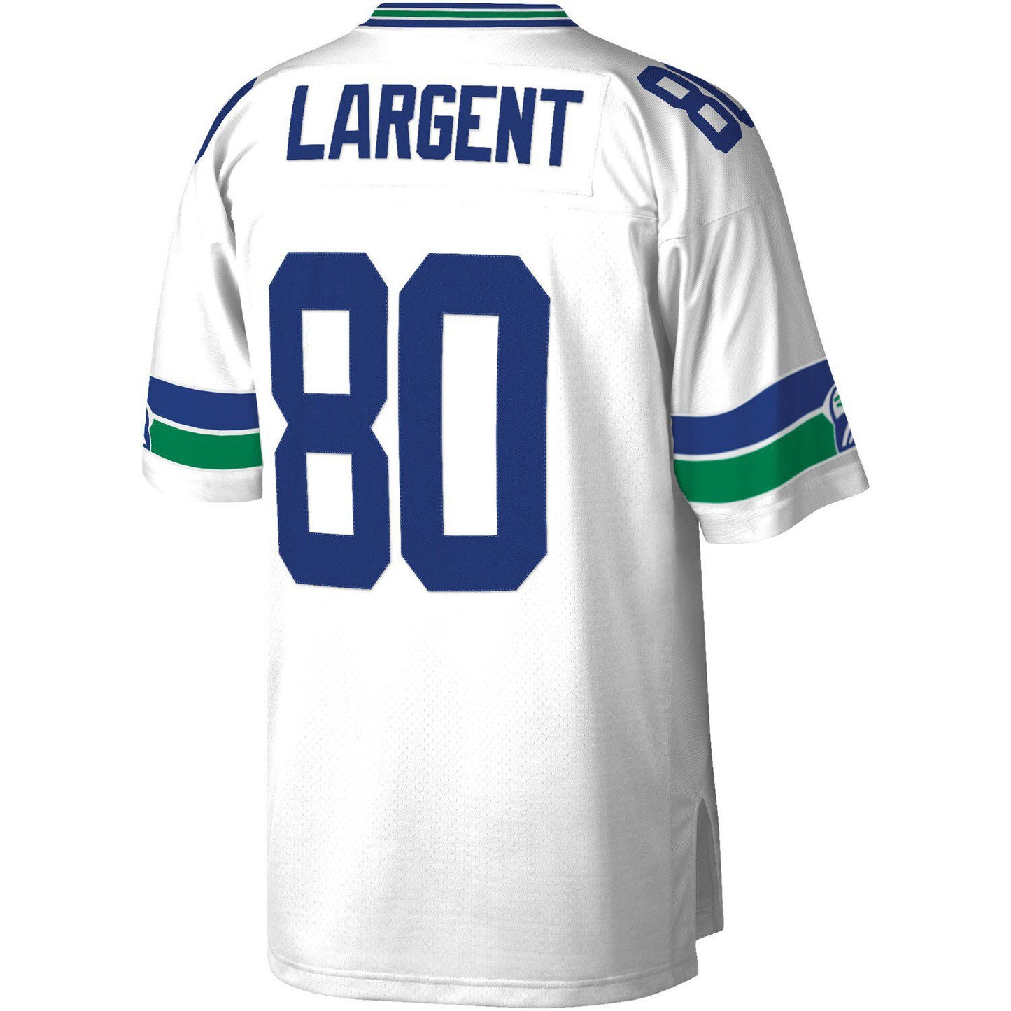 Men's Mitchell & Ness Steve Largent White Seattle Seahawks Legacy Replica Jersey