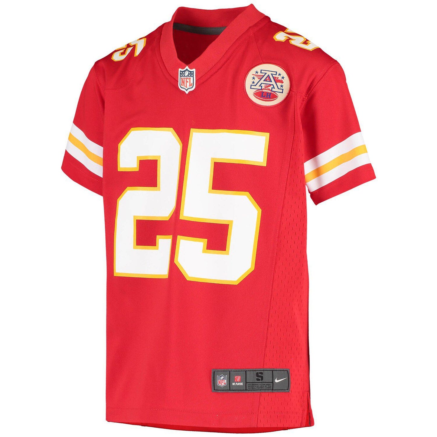 Youth Nike Clyde Edwards-Helaire Red Kansas City Chiefs Game Jersey