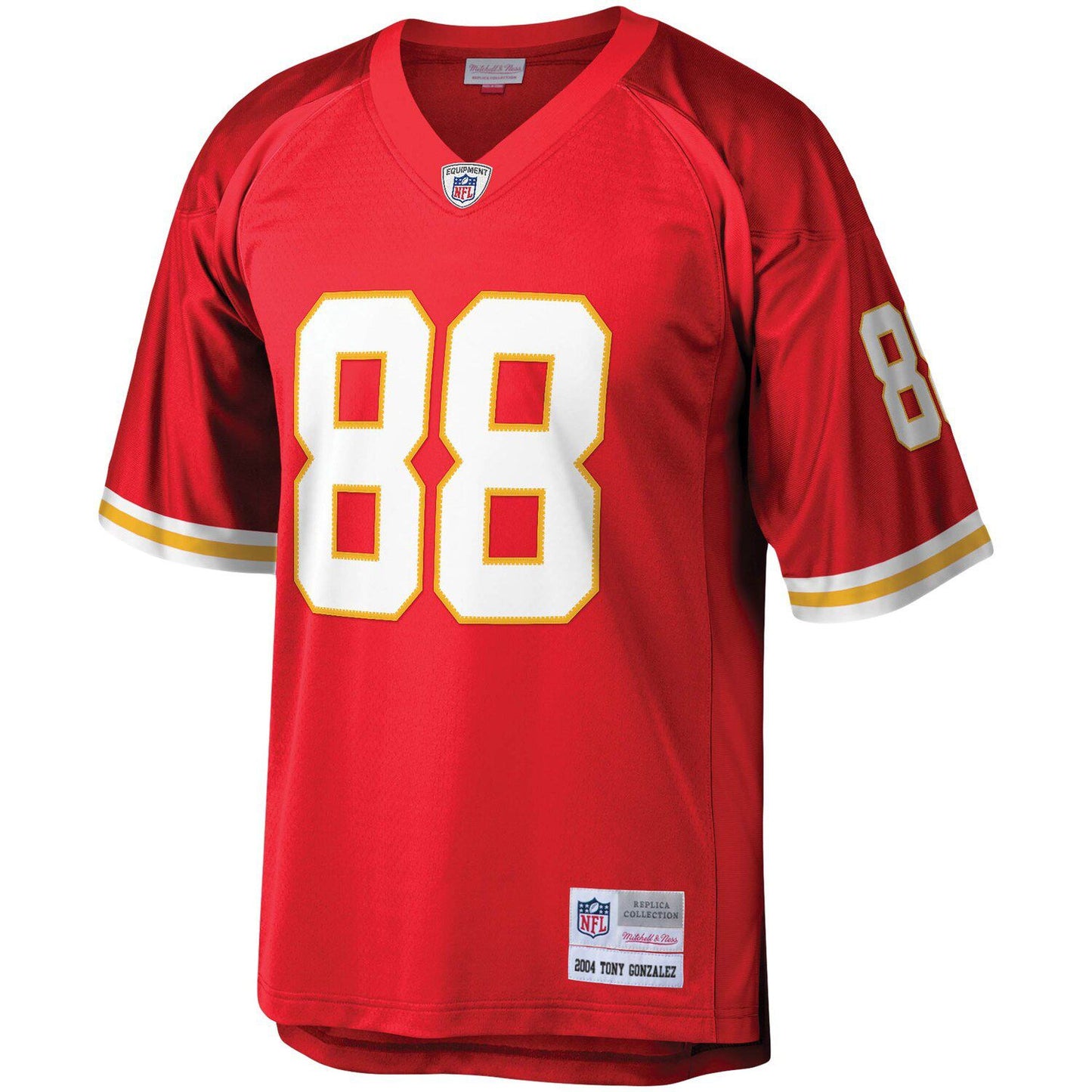 Men's Mitchell & Ness Tony Gonzalez Red Kansas City Chiefs Legacy Replica Jersey