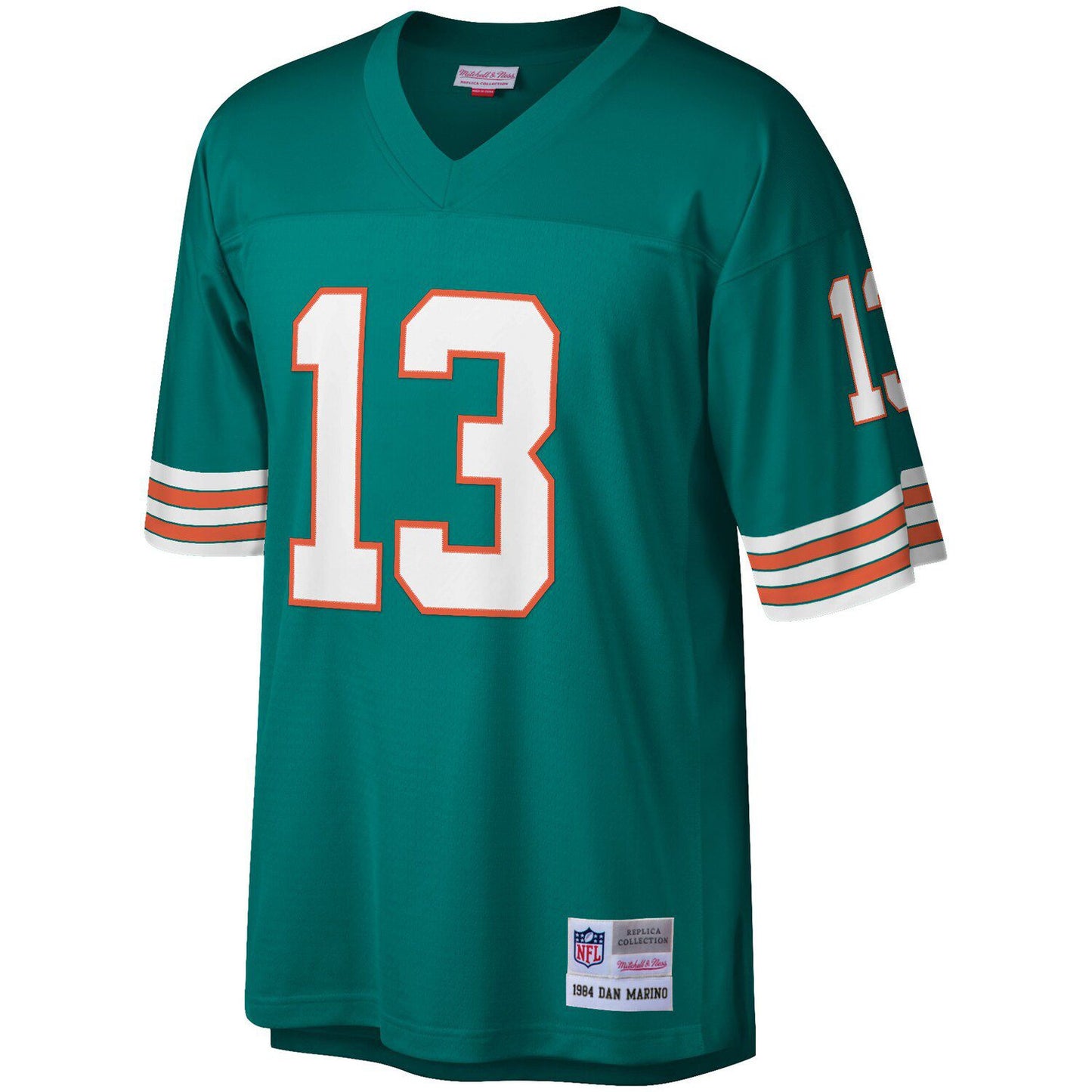 Men's Mitchell & Ness Dan Marino Aqua Miami Dolphins Retired Player Legacy Replica Jersey