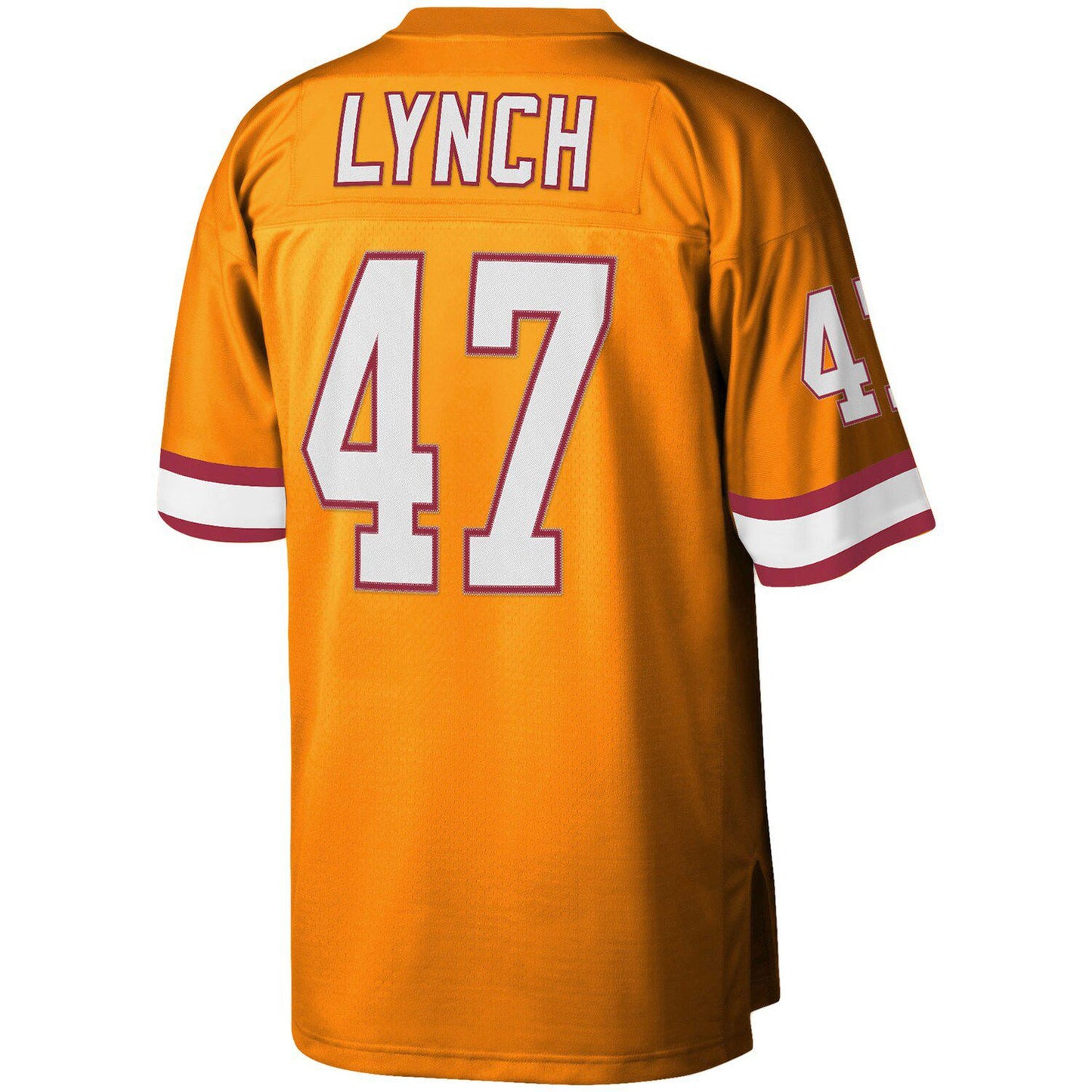 Men's Mitchell & Ness John Lynch Orange Tampa Bay Buccaneers Legacy Replica Jersey