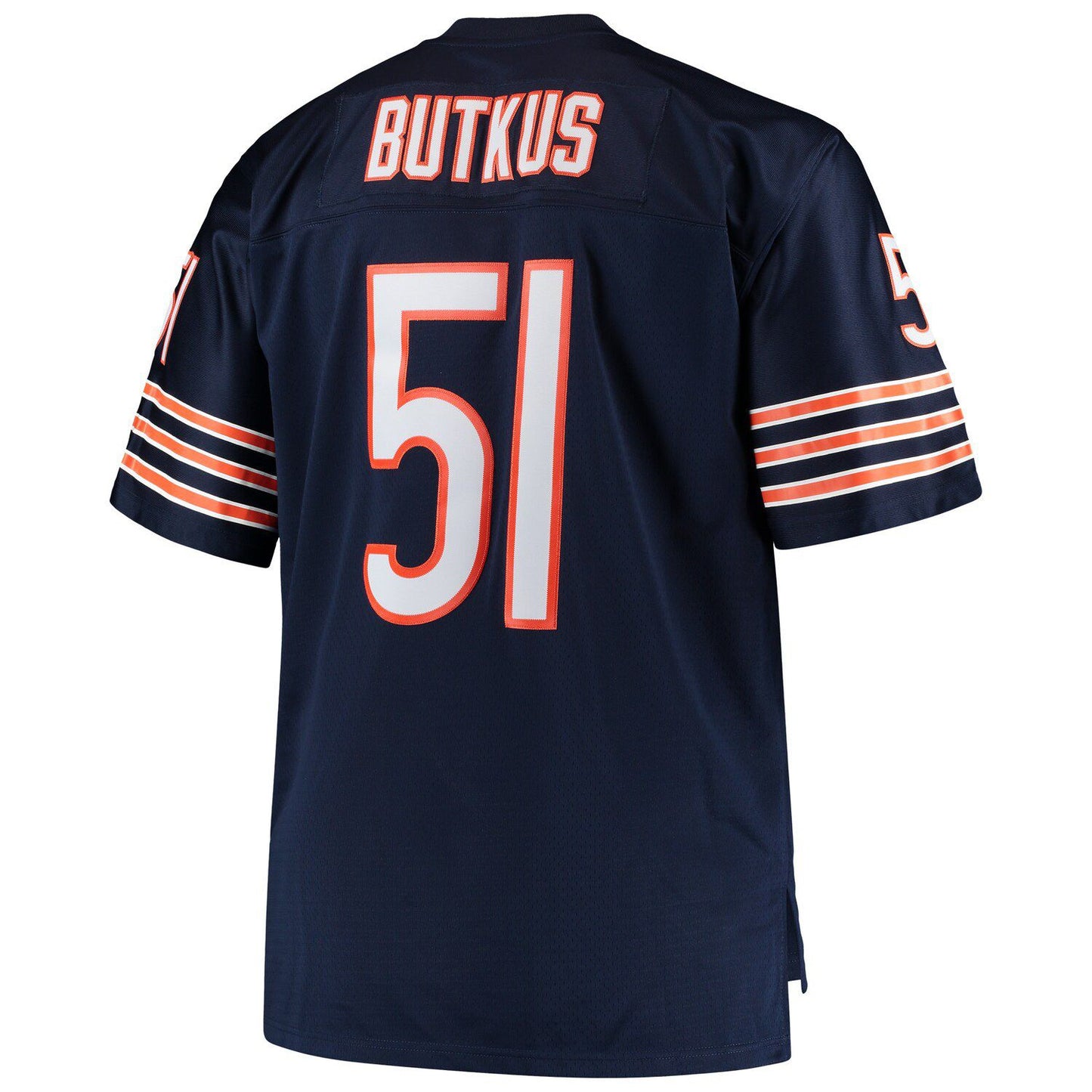 Men's Mitchell & Ness Dick Butkus Navy Chicago Bears Big & Tall 1966 Retired Player Replica Jersey