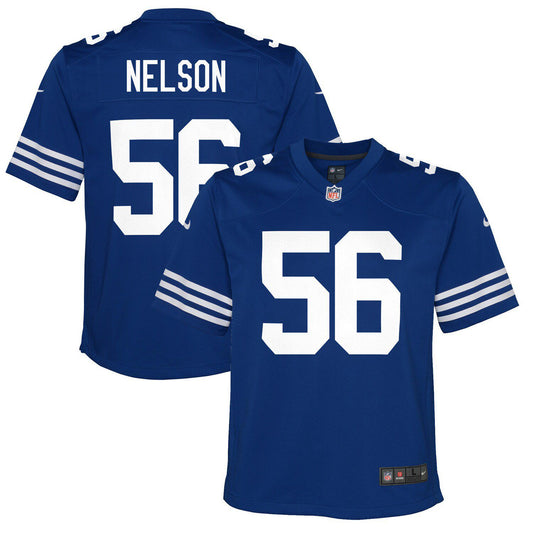 Youth Nike Quenton Nelson Royal Indianapolis Colts Alternate Game Jersey