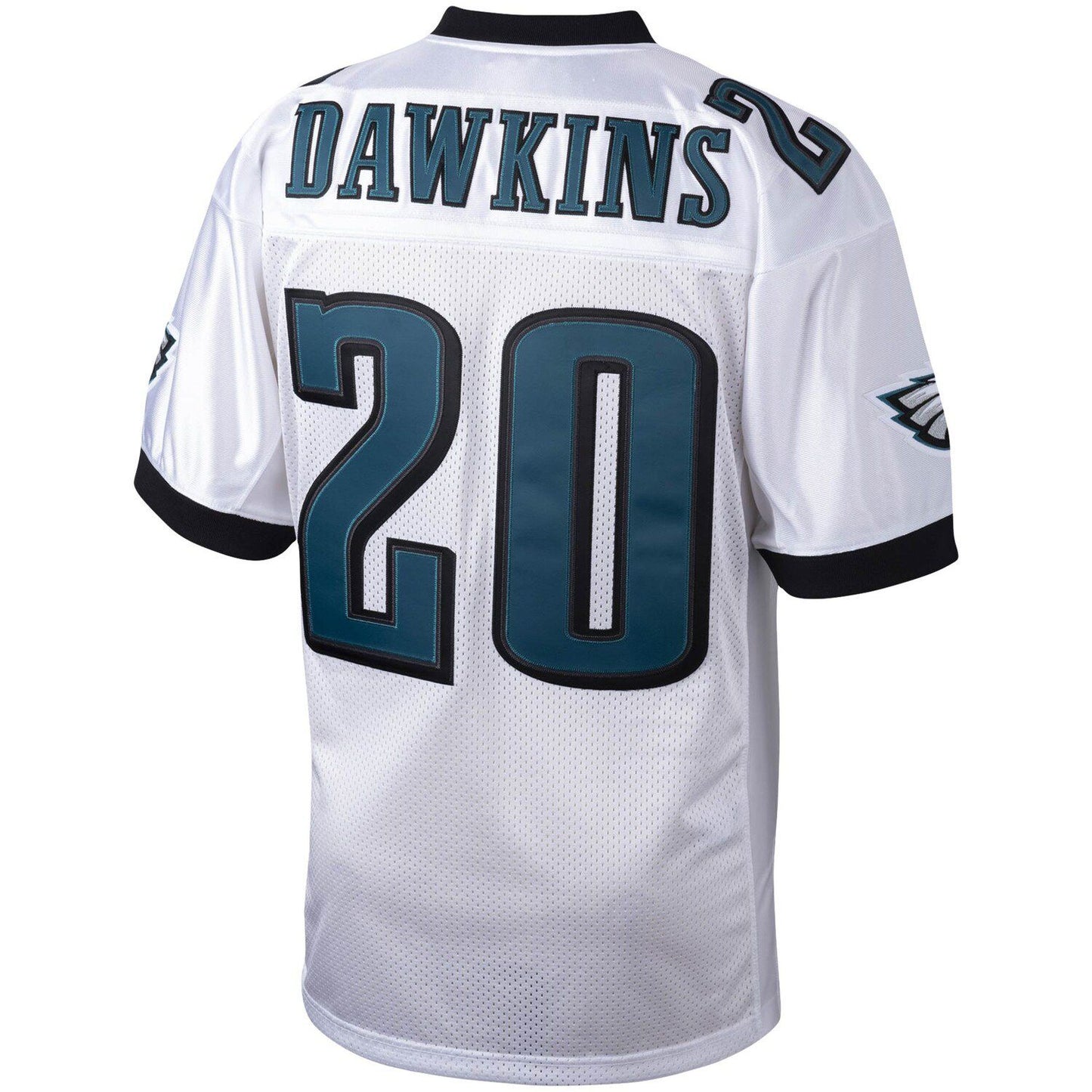 Men's Mitchell & Ness Brian Dawkins White Philadelphia Eagles 2004 Authentic Throwback Retired Player Jersey