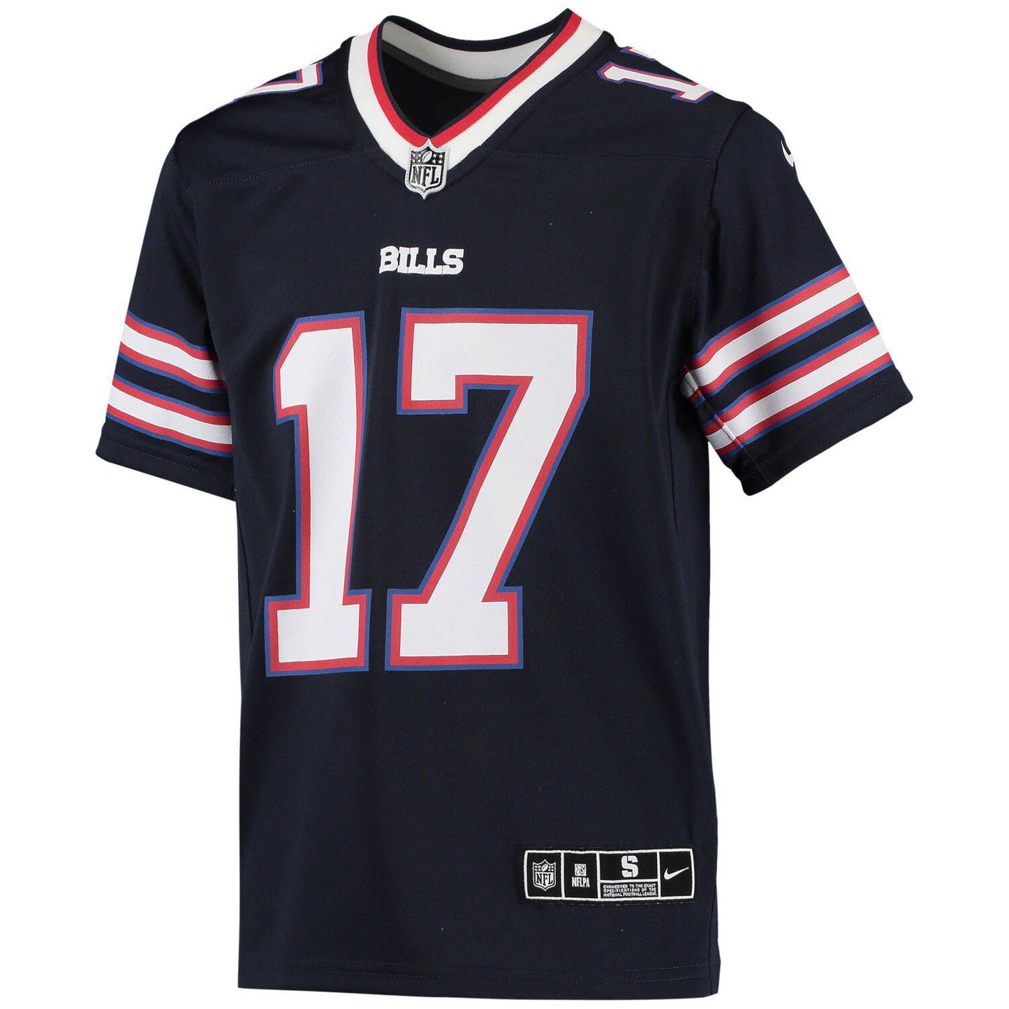 Youth Nike Josh Allen Navy Buffalo Bills Inverted Team Game Jersey