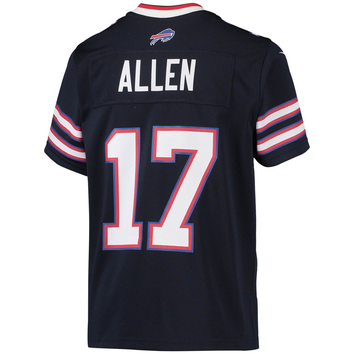 Youth Nike Josh Allen Navy Buffalo Bills Inverted Team Game Jersey