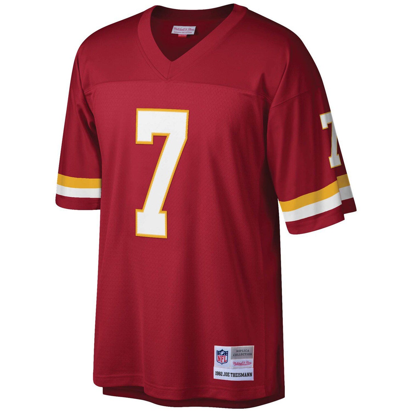 Men's Mitchell & Ness Joe Theismann Burgundy Washington Football Team Legacy Replica Jersey