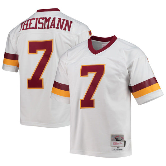 Men's Mitchell & Ness Joe Theismann White Washington Football Team 1982 Legacy Replica Jersey