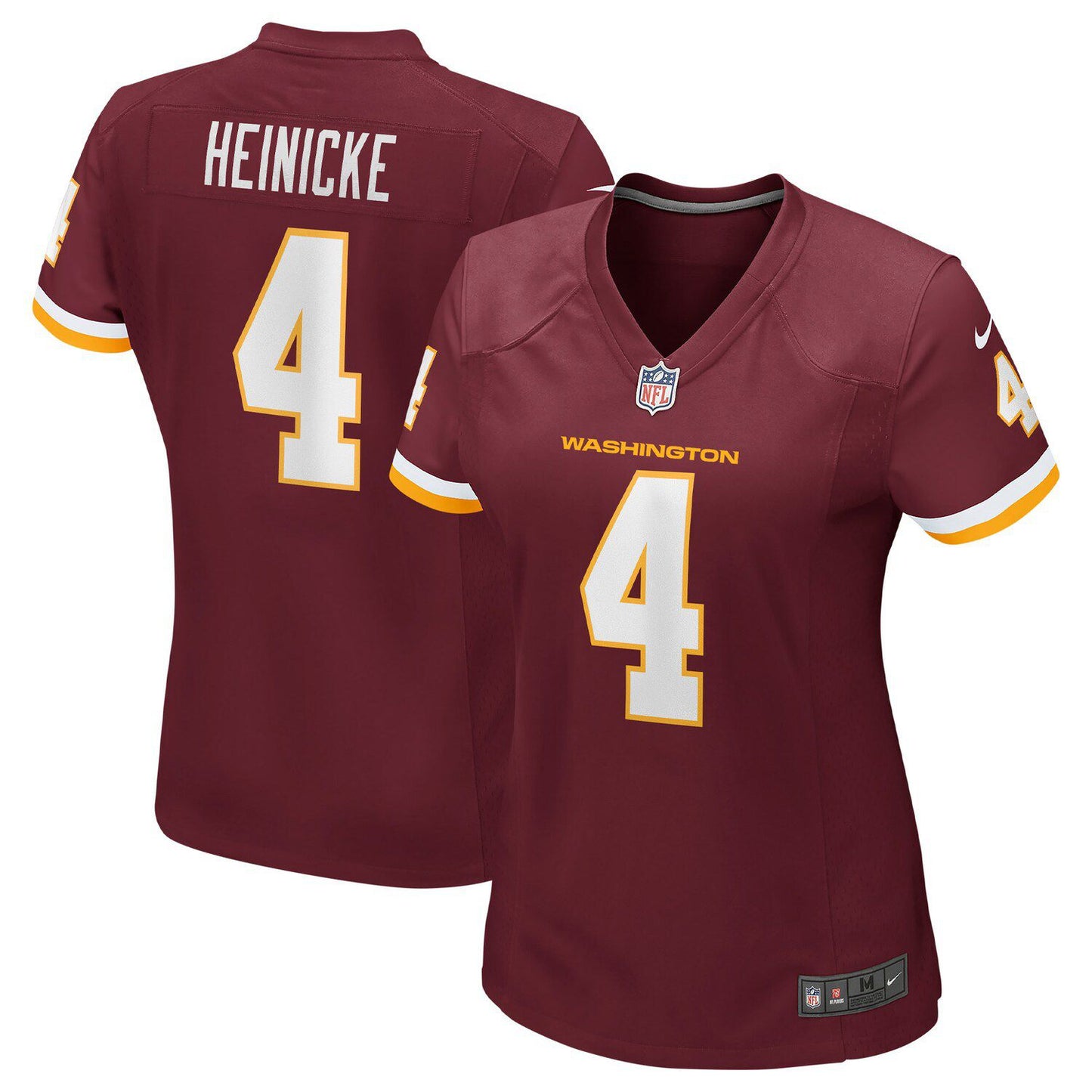 Women's Nike Taylor Heinicke Burgundy Washington Football Team Game Jersey