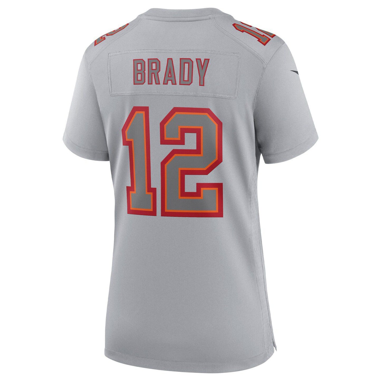 Women's Nike Tom Brady Gray Tampa Bay Buccaneers Atmosphere Fashion Game Jersey