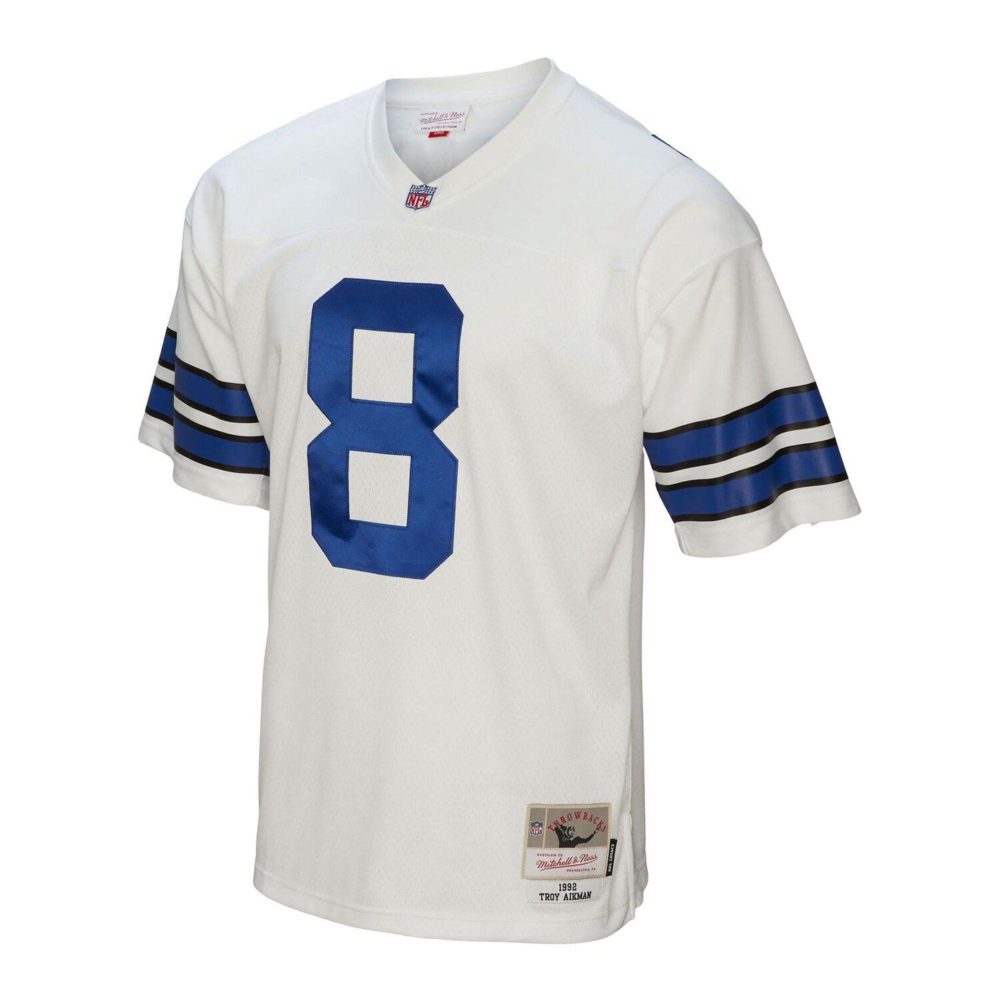 Men's Mitchell & Ness Troy Aikman White Dallas Cowboys 1992 Legacy Replica Jersey