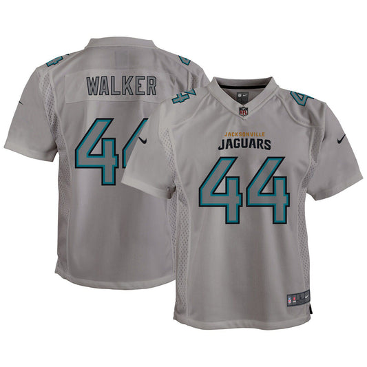 Youth Nike Travon Walker Gray Jacksonville Jaguars Atmosphere Game Jersey