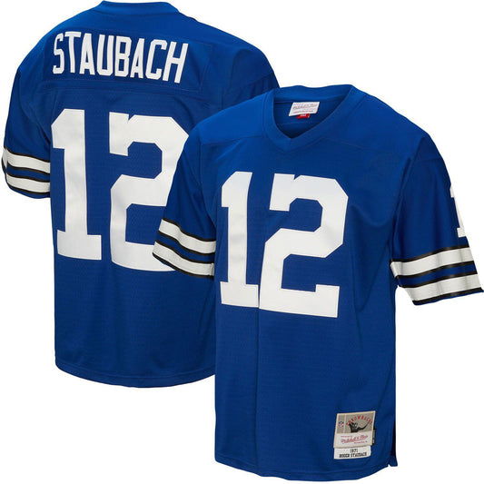 Men's Mitchell & Ness Roger Staubach Royal Dallas Cowboys 1971 Legacy Replica Jersey