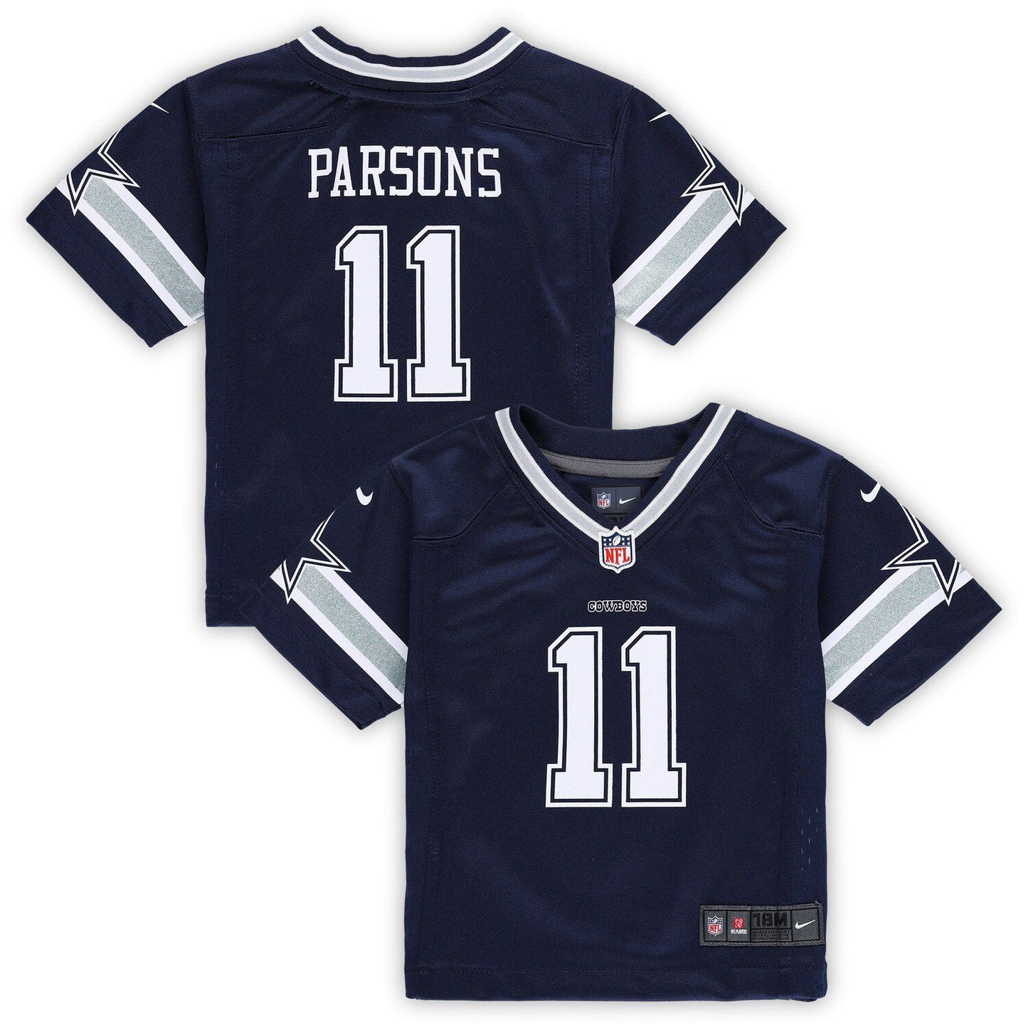 Infant Nike Micah Parsons Navy Dallas Cowboys Game Jersey