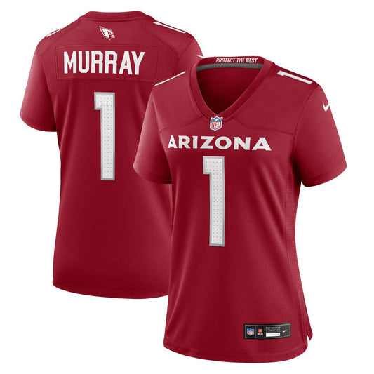 Women's Nike Kyler Murray Cardinal Arizona Cardinals Game Player Jersey