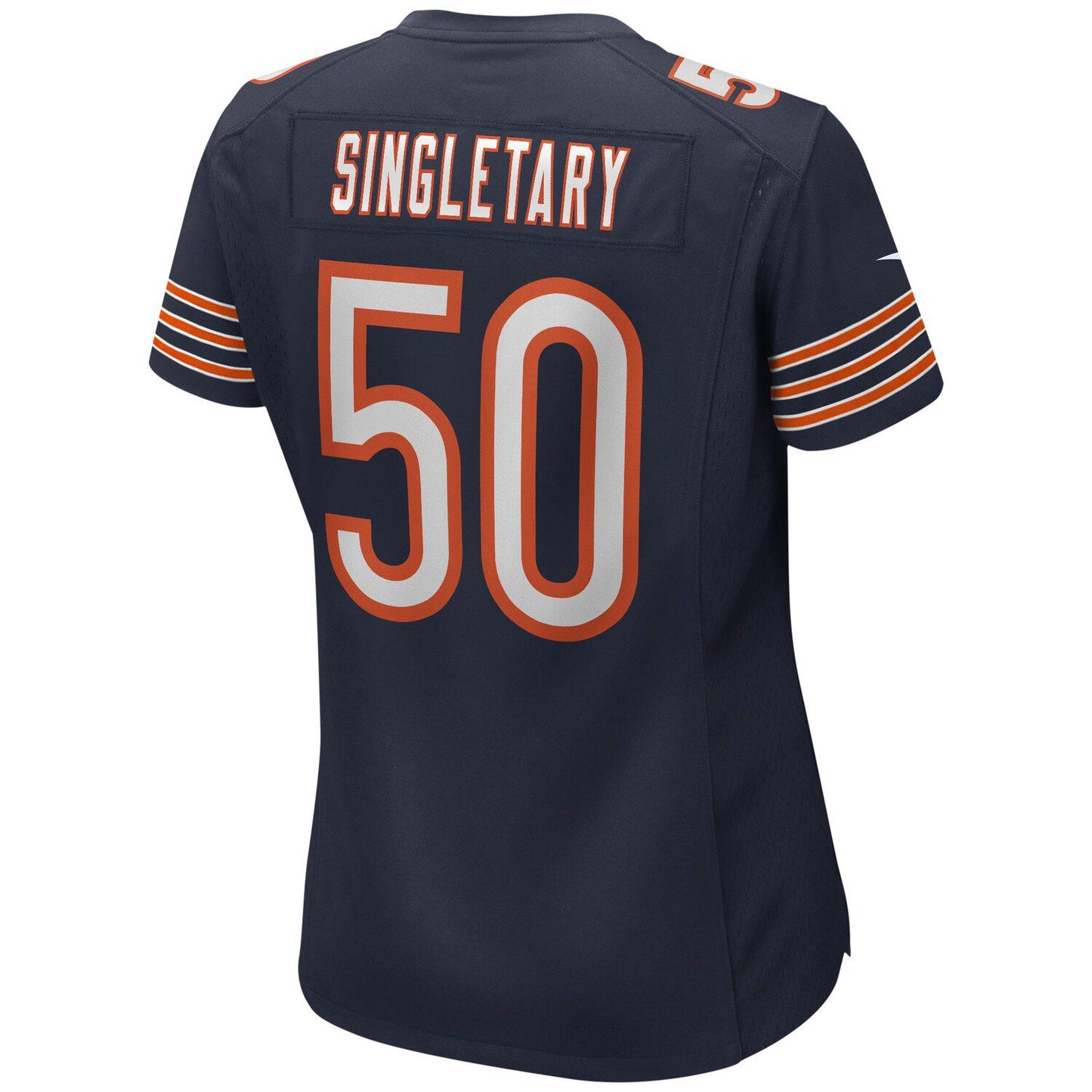 Women's Nike Mike Singletary Navy Chicago Bears Game Retired Player Jersey