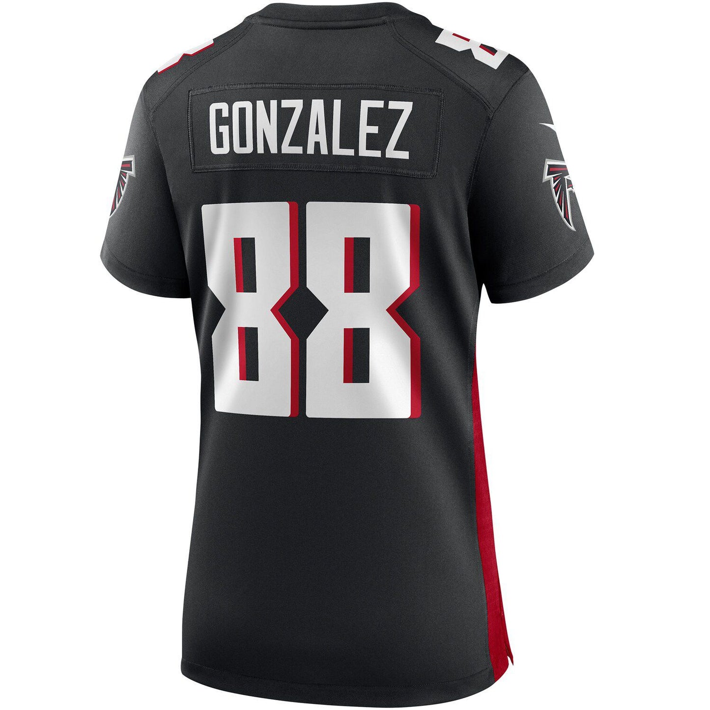 Women's Nike Tony Gonzalez Black Atlanta Falcons Game Retired Player Jersey