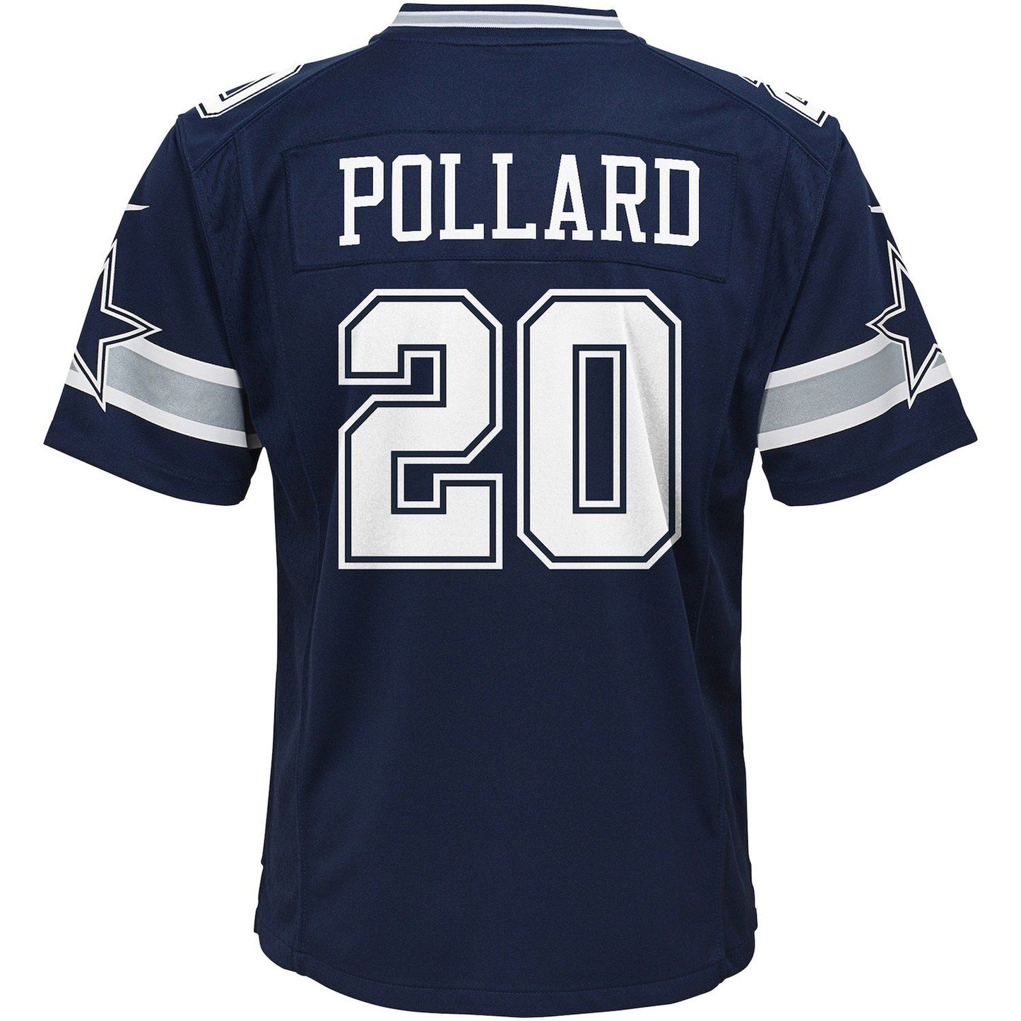 Youth Nike Tony Pollard Navy Dallas Cowboys Game Jersey