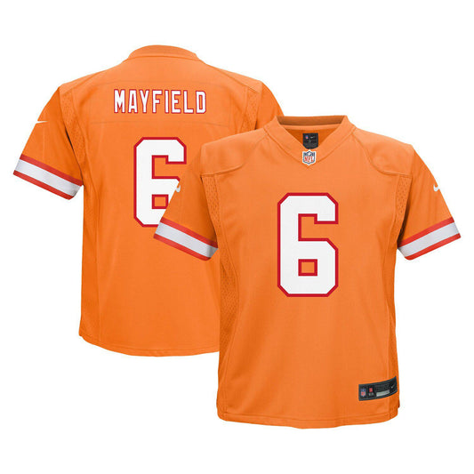 Youth Nike Baker Mayfield Orange Tampa Bay Buccaneers  Game Jersey