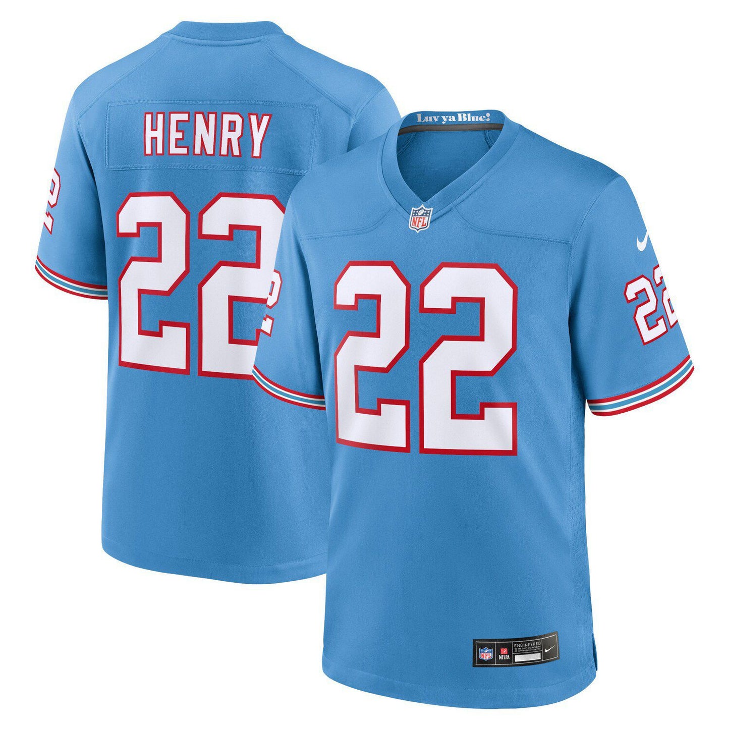 Youth Nike Derrick Henry Light Blue Tennessee Titans Game Jersey