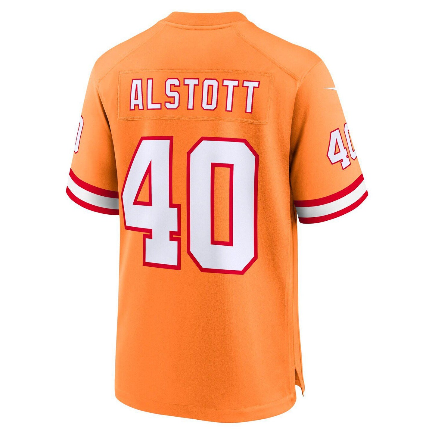 Youth Nike Mike Alstott Orange Tampa Bay Buccaneers Retired Player Game Jersey