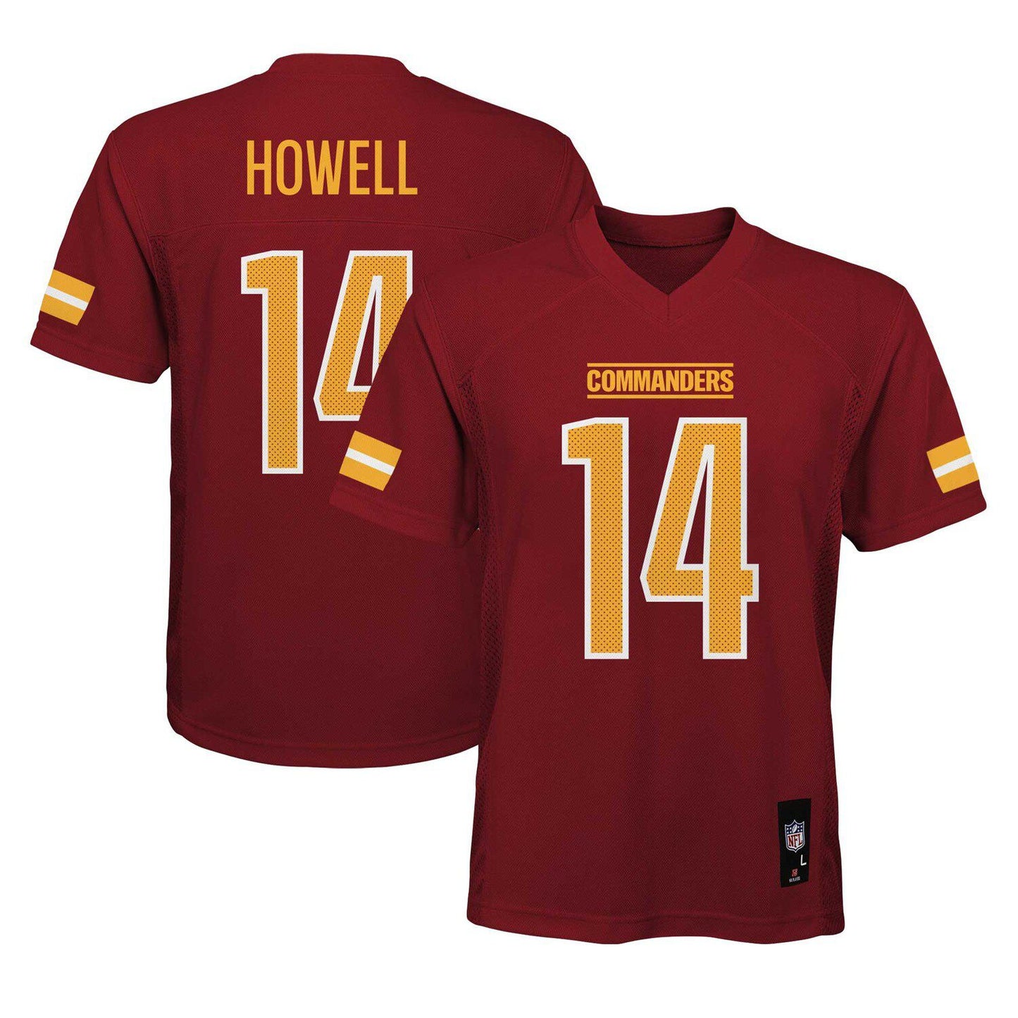 Youth Sam Howell Burgundy Washington Commanders Replica Player Jersey