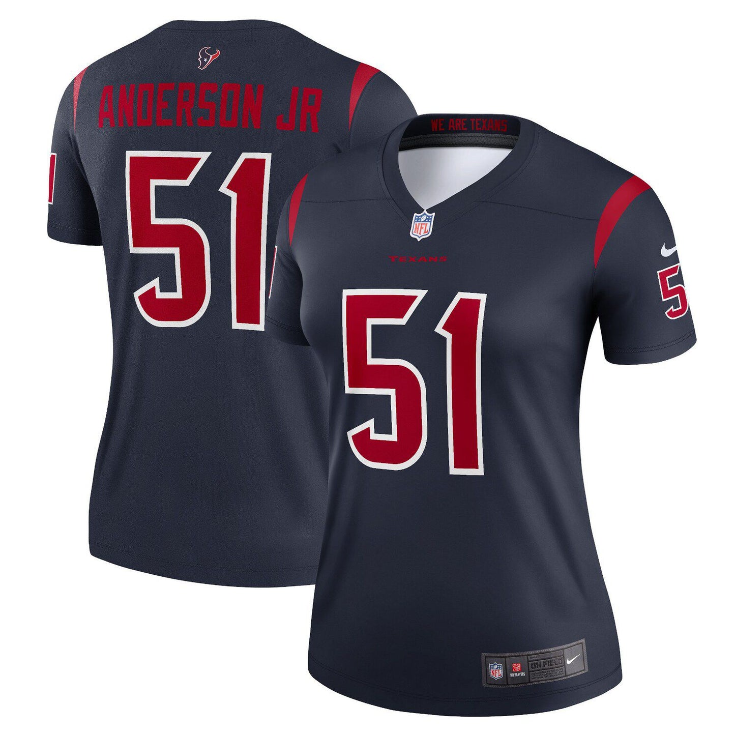 Women's Nike Will Anderson Jr. Navy Houston Texans  Legend Jersey